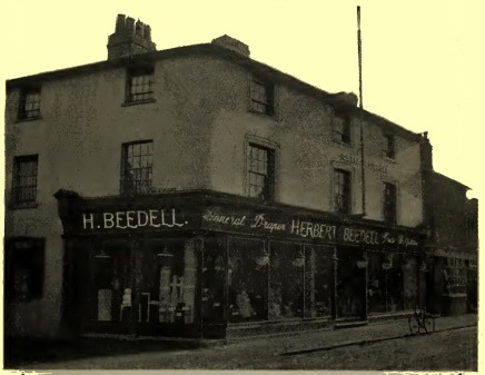 Photograph of Herbert Beedell’s shop