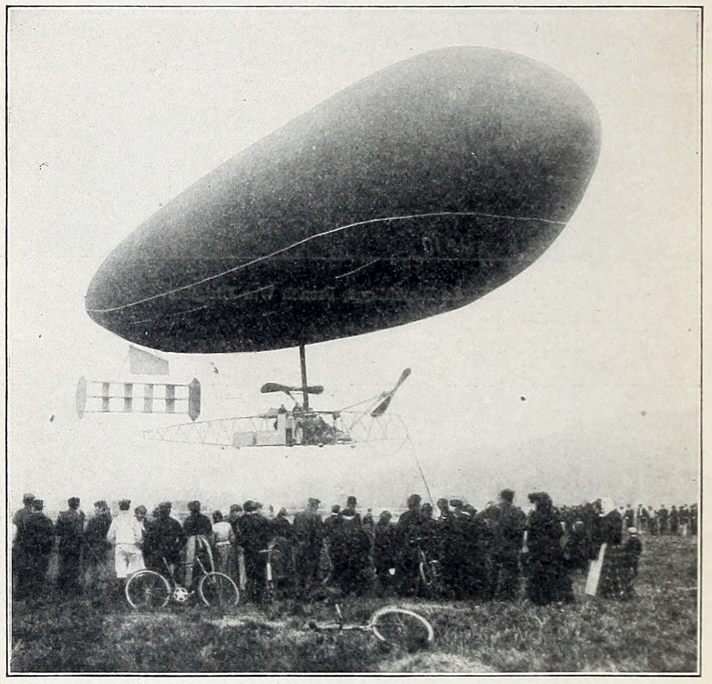 Fig. 12. Clement-Bayard II, French Dirigible