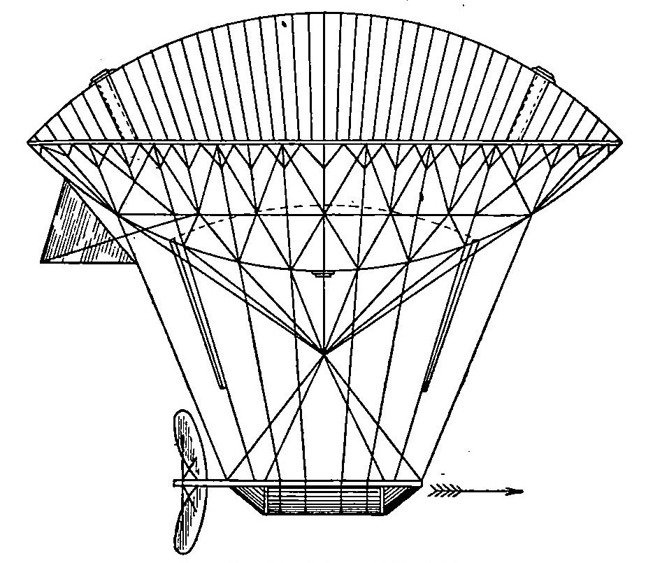 Fig. 7. De Lome Dirigible