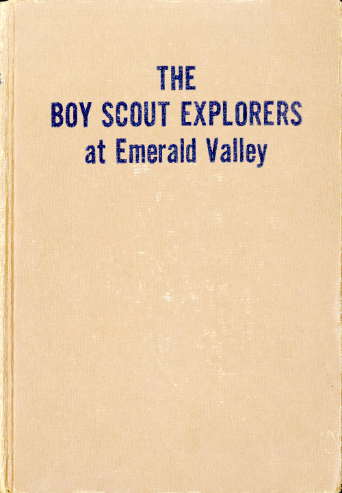 Boy Scout Explorers at Emerald Valley