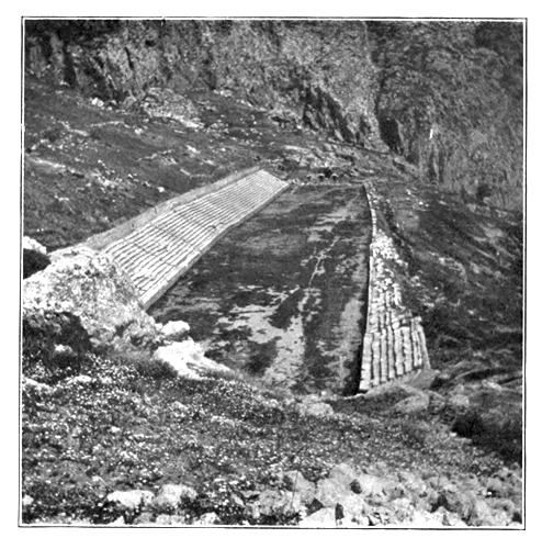 Illustration: Stadion at Delphi