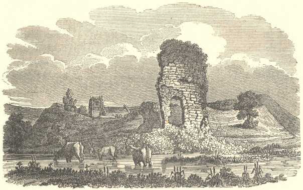 Remains of Bolingbroke Castle, from a drawing taken in 1813