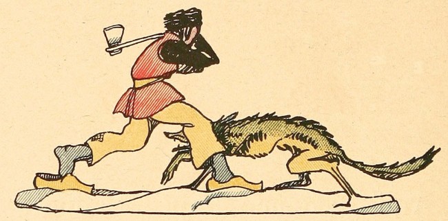 Brisquet kills the wolf