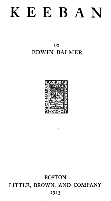 title page