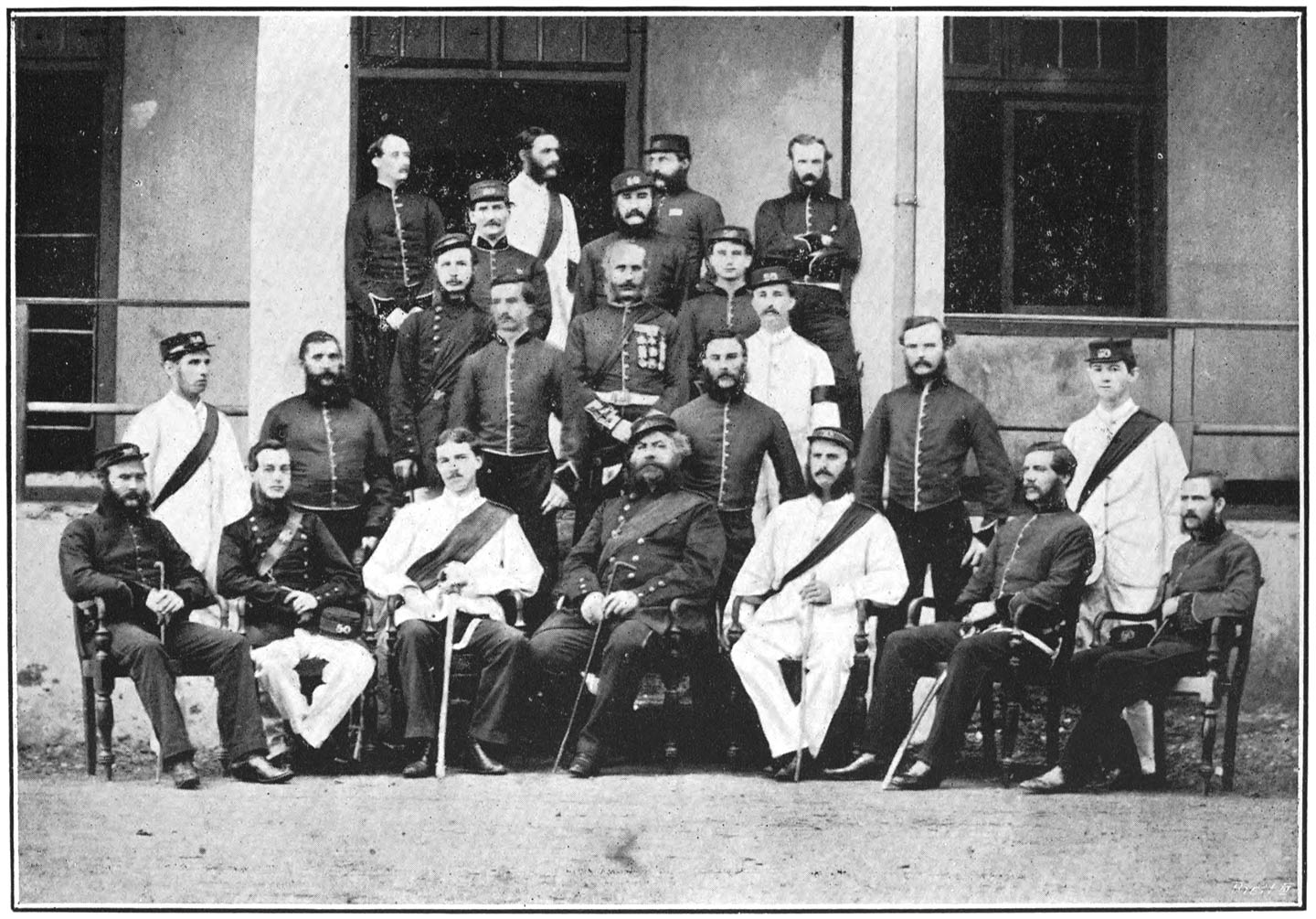 OFFICERS OF THE 50th REGIMENT