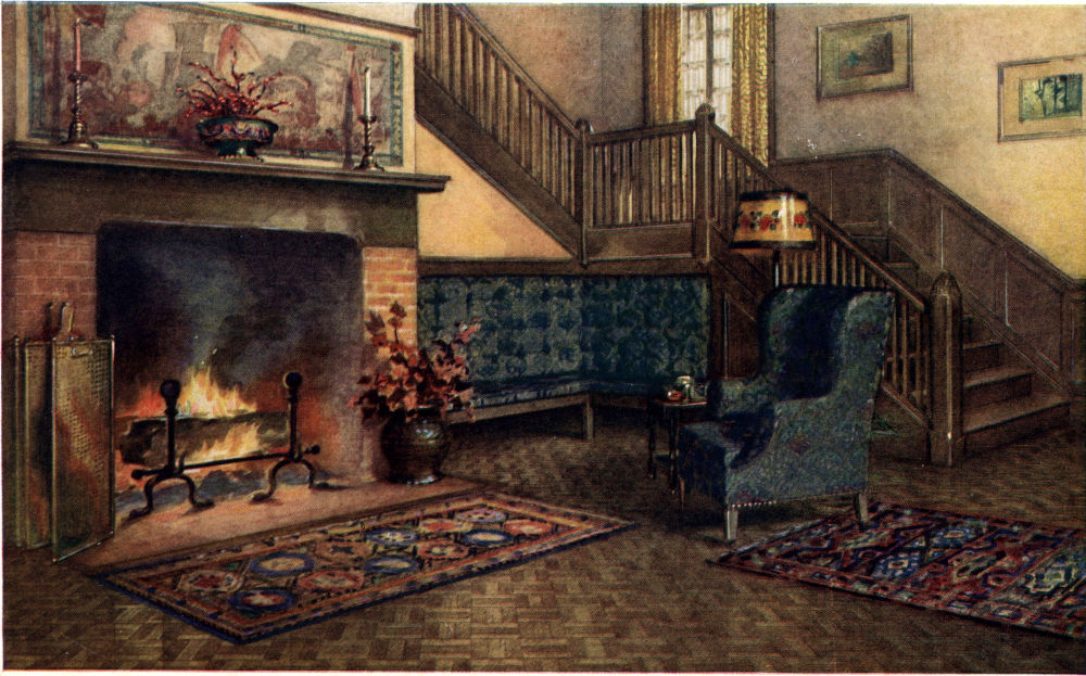 Hall living room