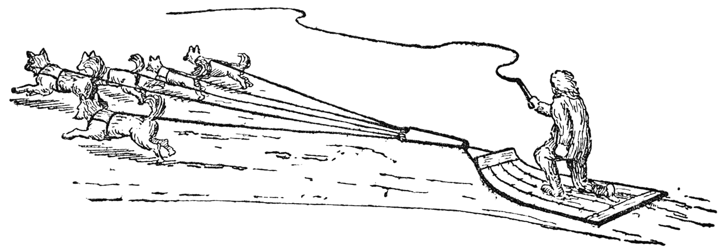 The Ancient Form of Sled as Described by the Oldest Hunters.
