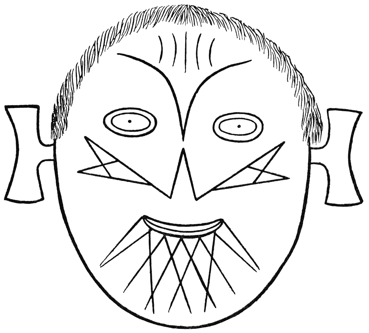 A Conjuror’s Mask.