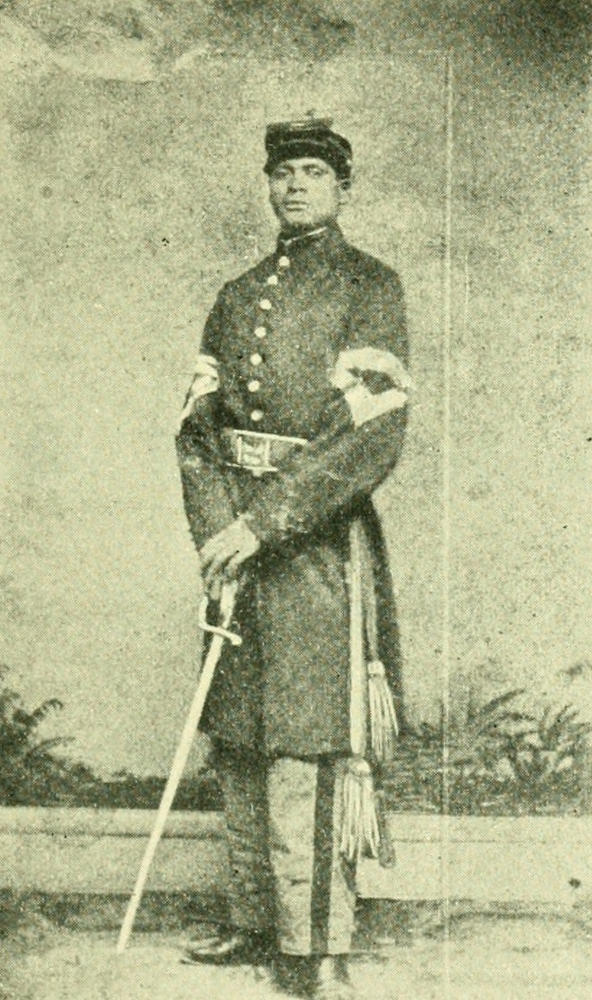 ALEXANDER H. NEWTON In Military Uniform Commissary Sergeant 29th Regiment Connecticut Volunteers