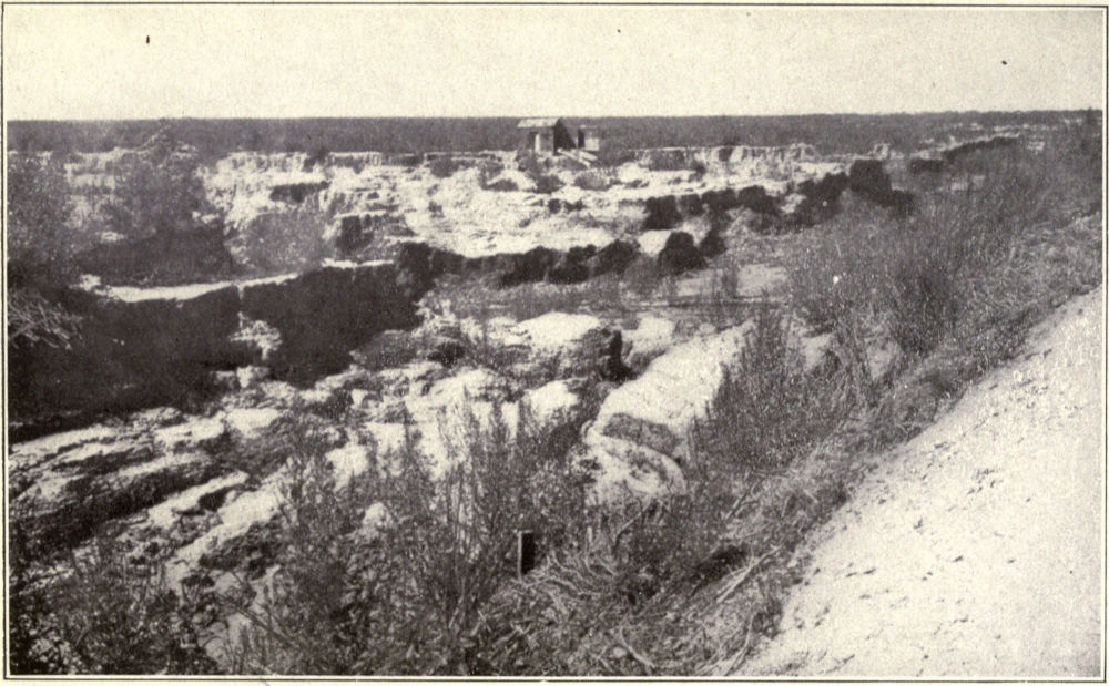 Agricultural Sands Eroded and Destroyed by Flood Water