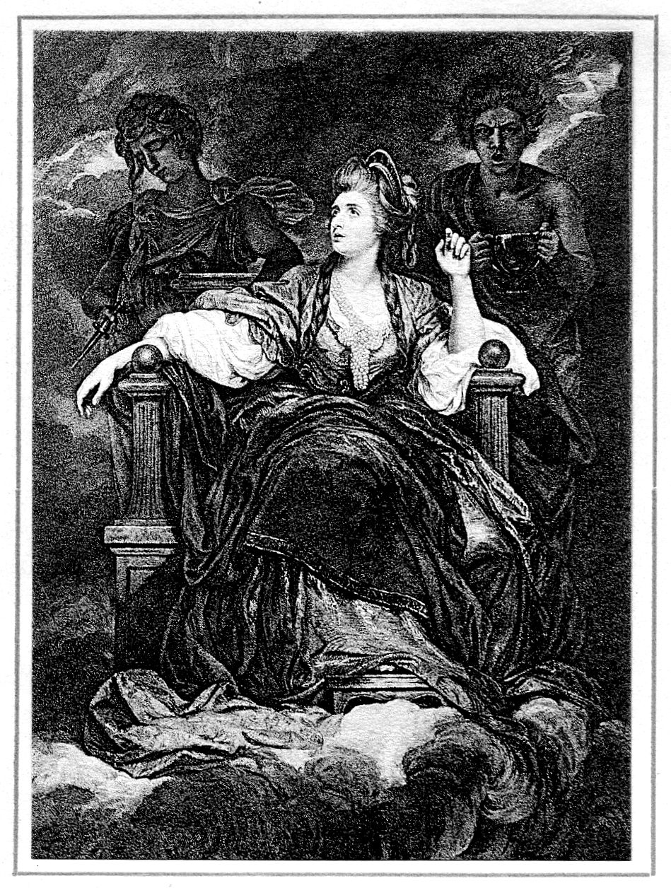 Portrait of Mrs. Siddons as “The Tragic Muse”