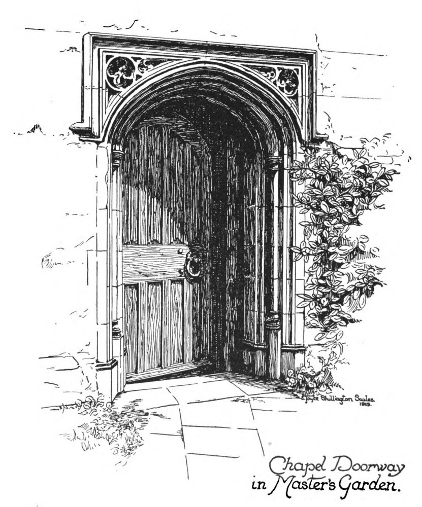 Chapel Doorway in Master’s Garden