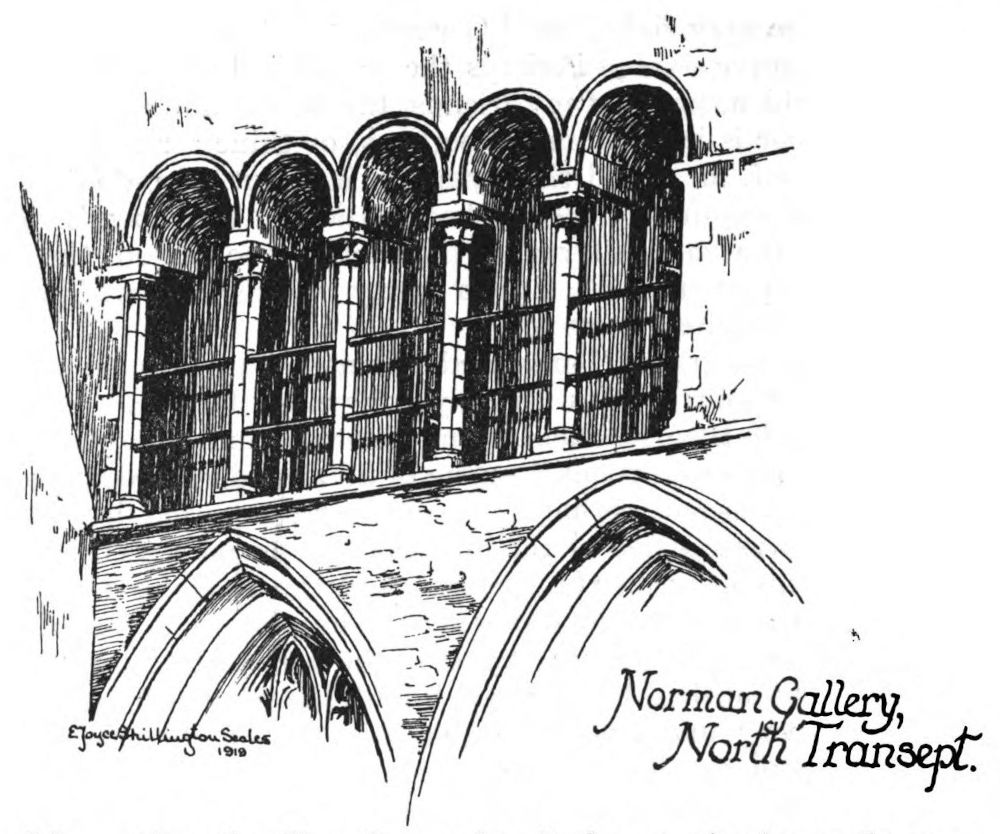 Norman Gallery, North Transept