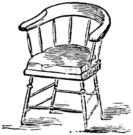 Lone chair.