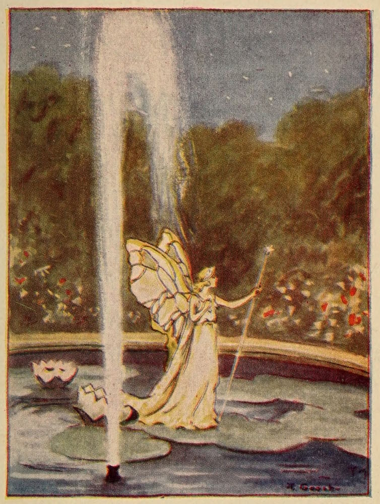 Fairy in pond