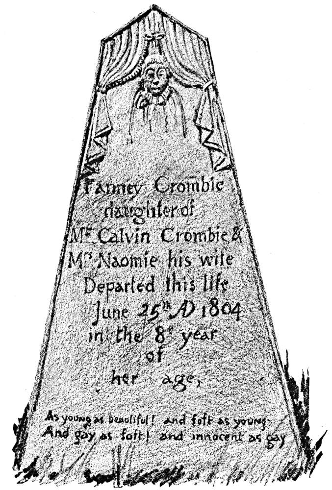 Calvin Crombie tombstone