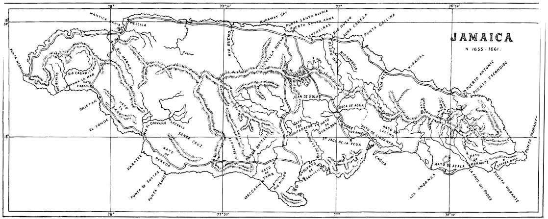 JAMAICA, CIRCA 1661