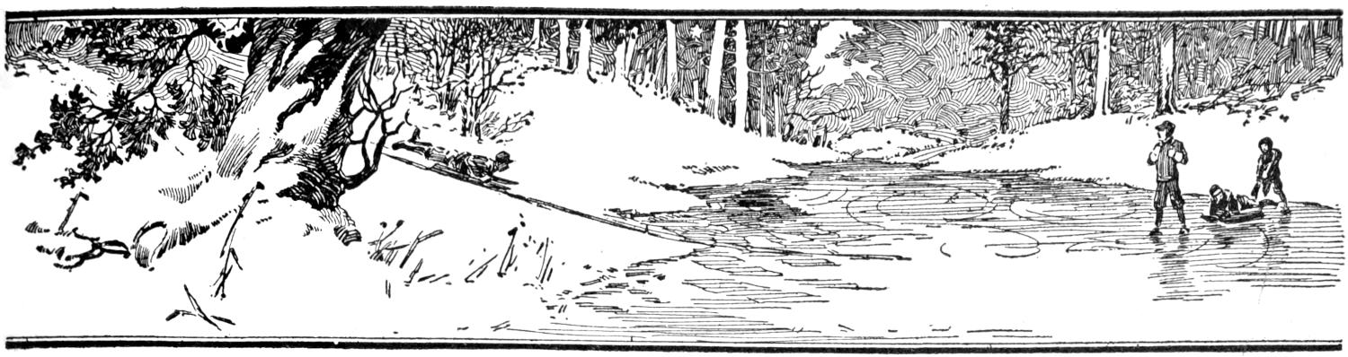 Chapter heading: boys on frozen water