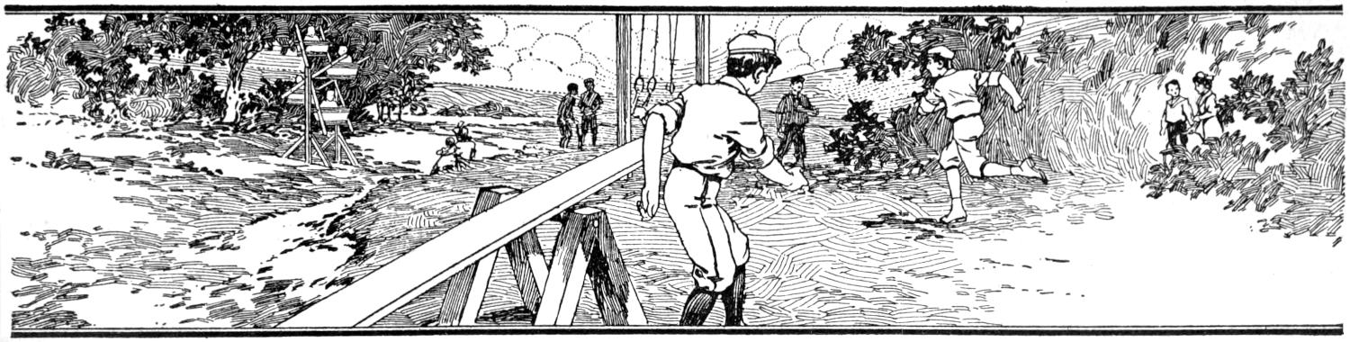 Chapter heading: boys doing physical exercises