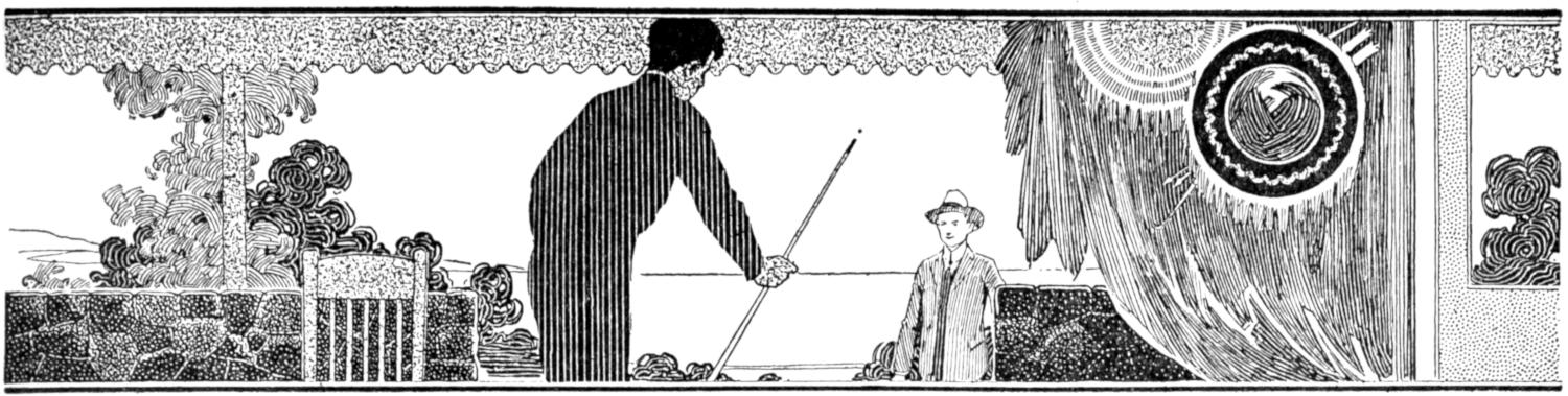 Chapter heading: billiards scene