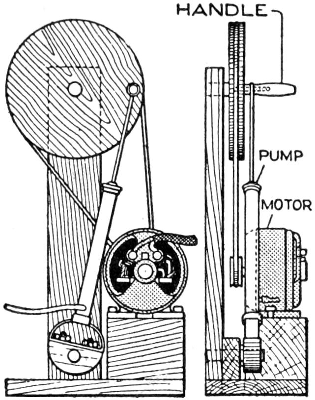 Details of motor-driven pump