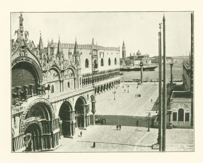 <i>The Piazzetta; Ducal Palace; San Marco</i>