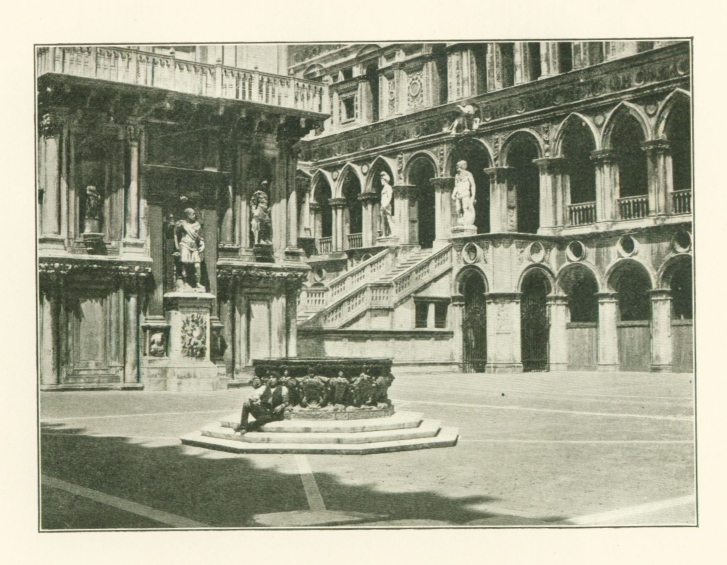 <i>Court of the Ducal Palace; Giants' Staircase.</i>