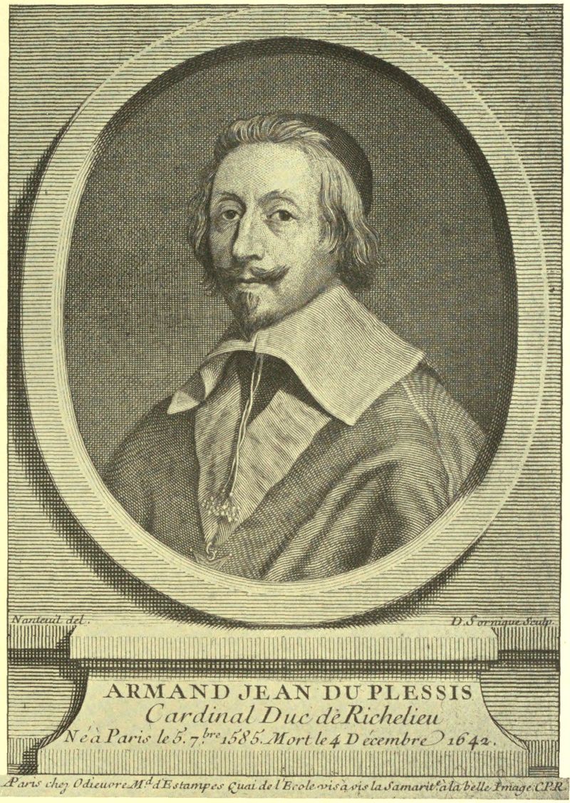 Portrait of Cardinal Richelieu