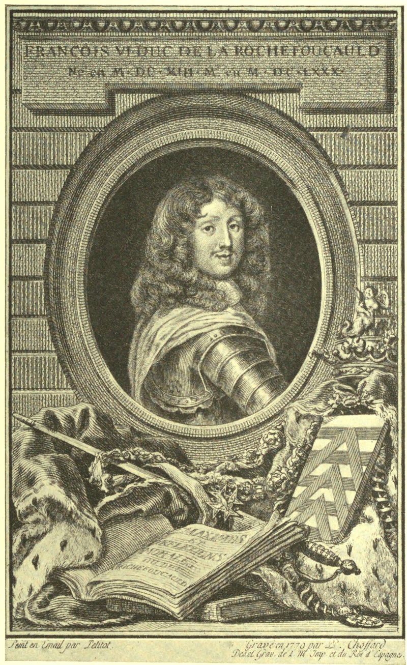 Portrait of Rochefoucauld