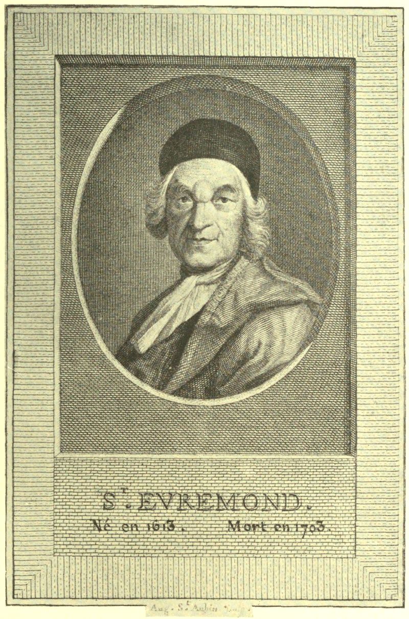 Portrait of St. Evrémond