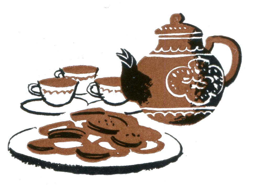 (Tea pot and cups)