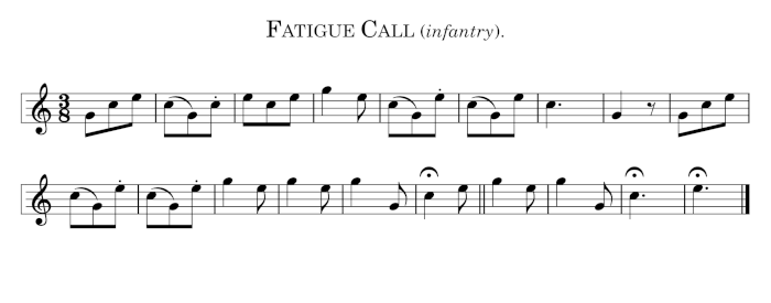 Fatigue Call (infantry).