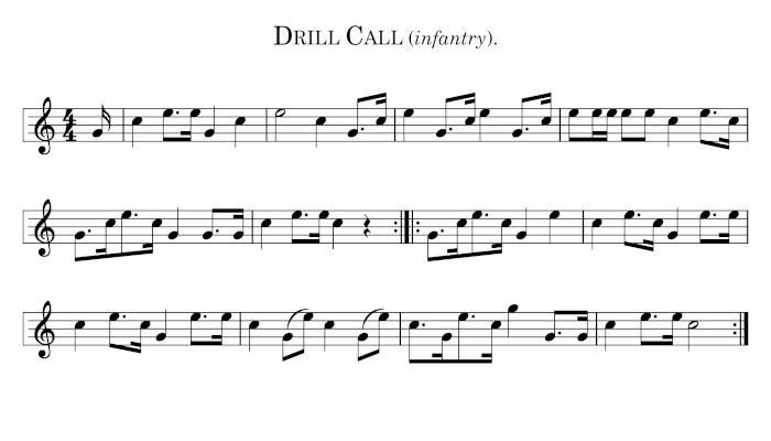 Drill Call (infantry).