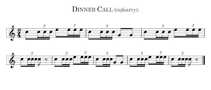 Dinner Call (infantry).
