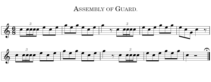Assembly of Guard.
