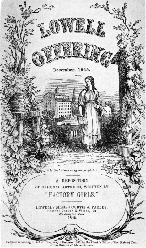 Lovell Offering Cover, December, 1845