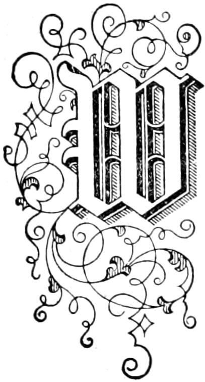 Illustrated capital W