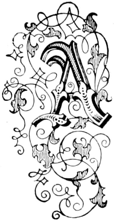 Illustrated capital A