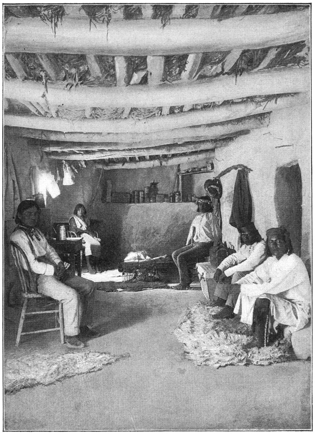 Interior of Zuñi House