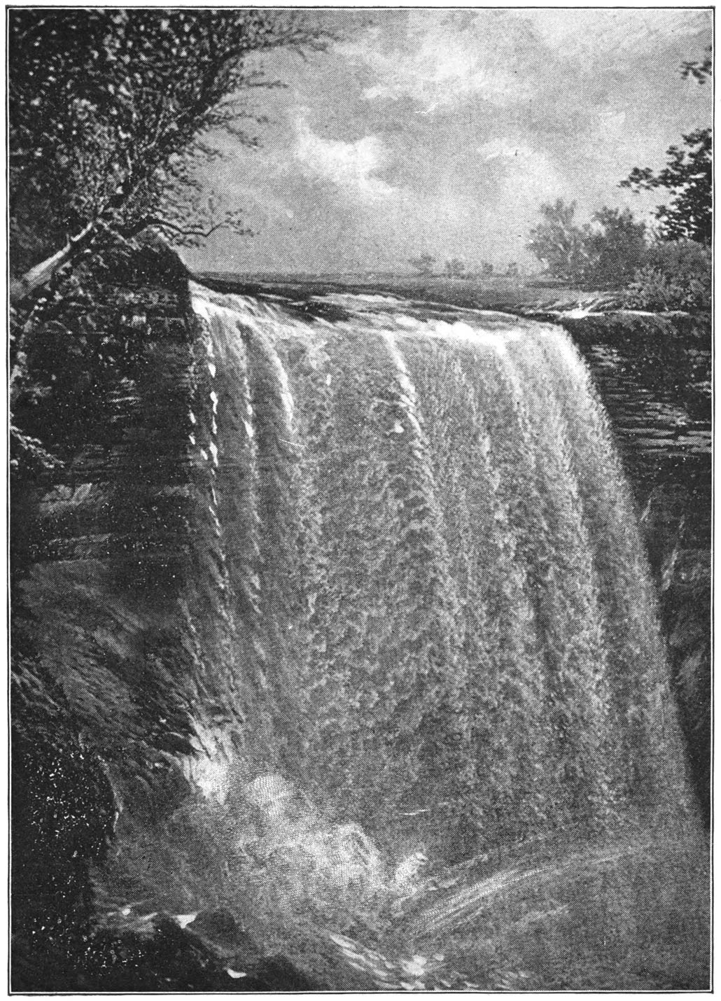 Minnehaha Falls in Summer