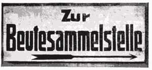 Illustration: Zur Beutesammelstelle.