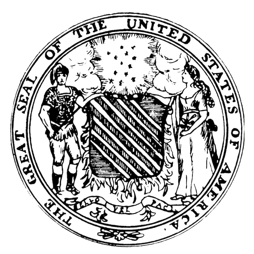 THE GREAT SEAL OF THE UNITED STATES OF AMERICA BELLO VEL PACI