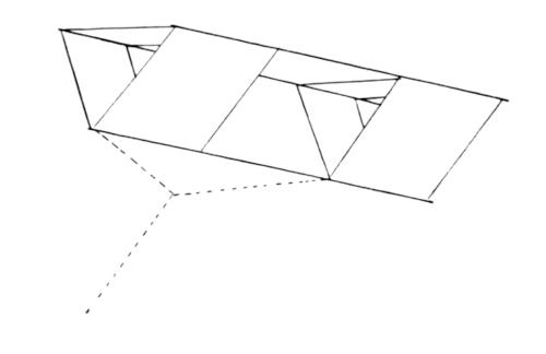simple triangle box kite