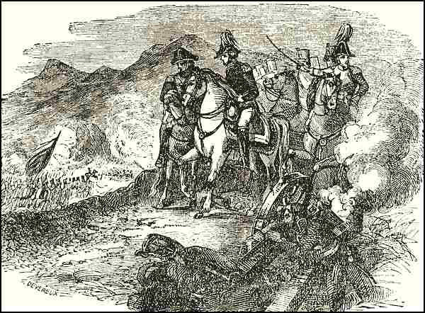 Illustration: GENERAL LANE, AT ATLIXCO.