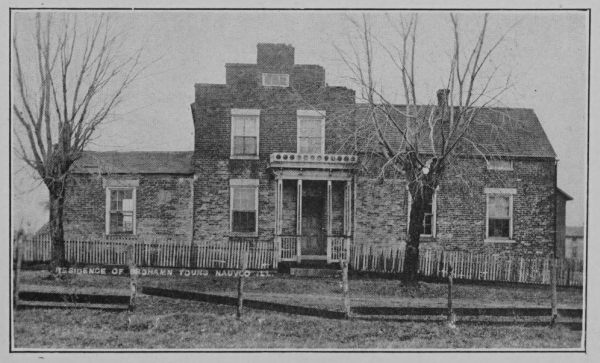 The Home of Brigham Young in Nauvoo