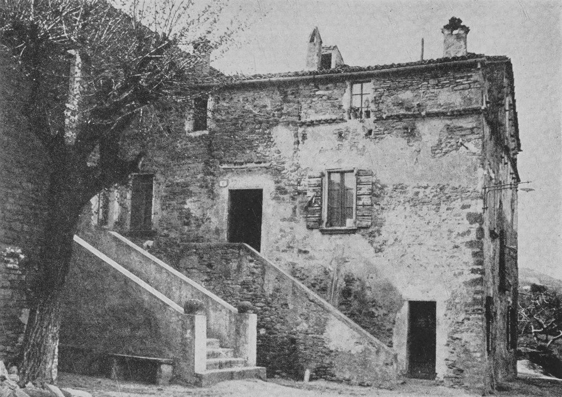 Three story stone building