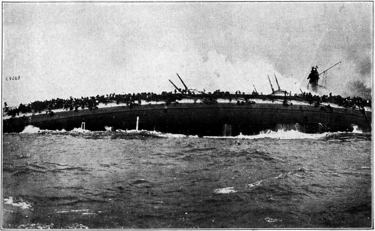 THE SINKING OF THE GERMAN CRUISER “BLÜCHER”