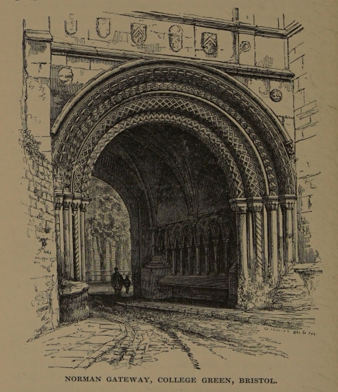 NORMAN GATEWAY, COLLEGE GREEN, BRISTOL.