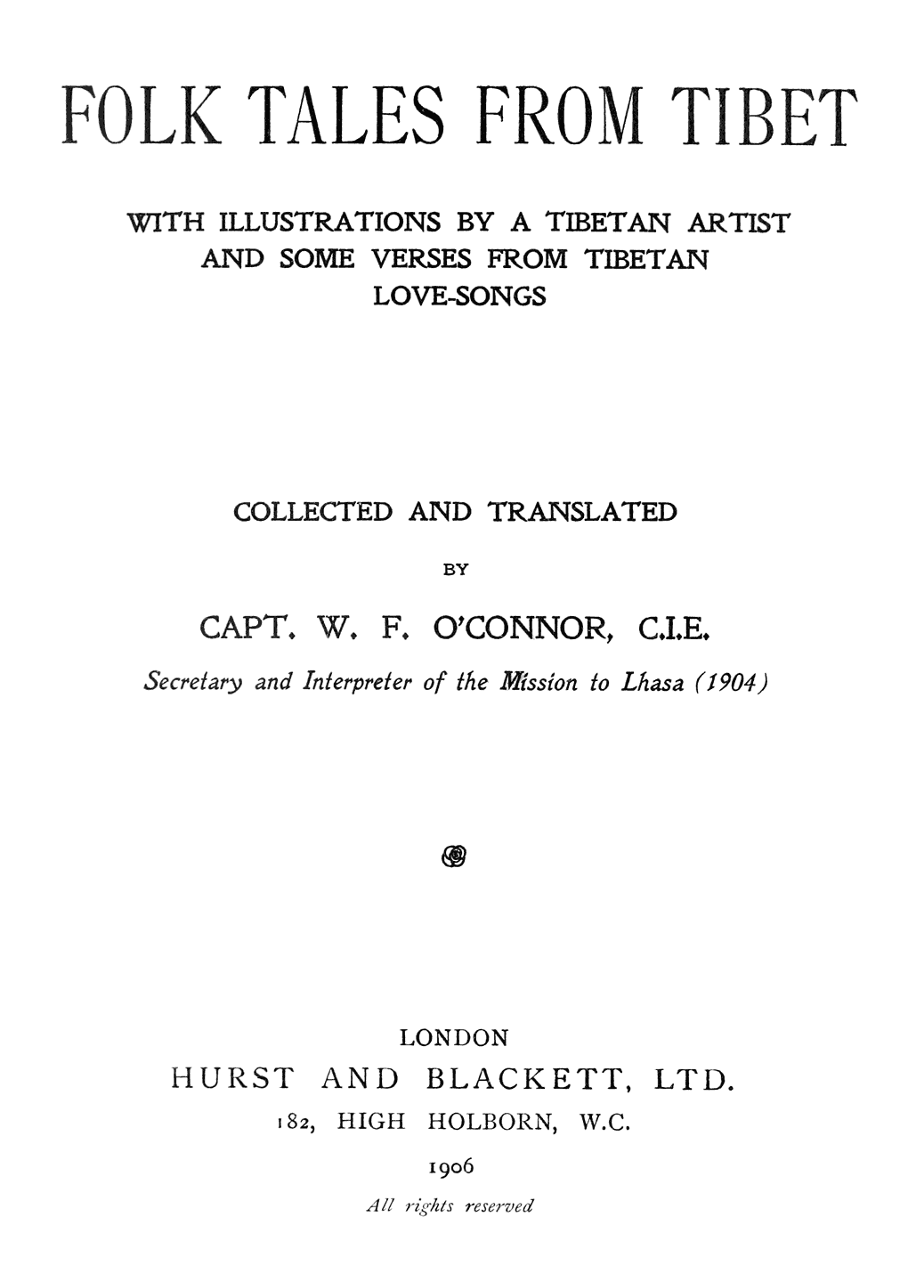 Original Title Page.