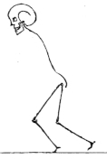 Second stage running stance